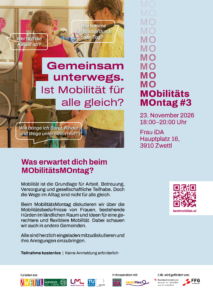 Plakat der Einladung